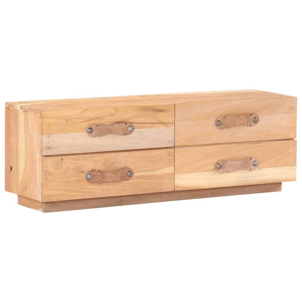 vidaXL Mobile Porta TV in Legno Massello di Recupero