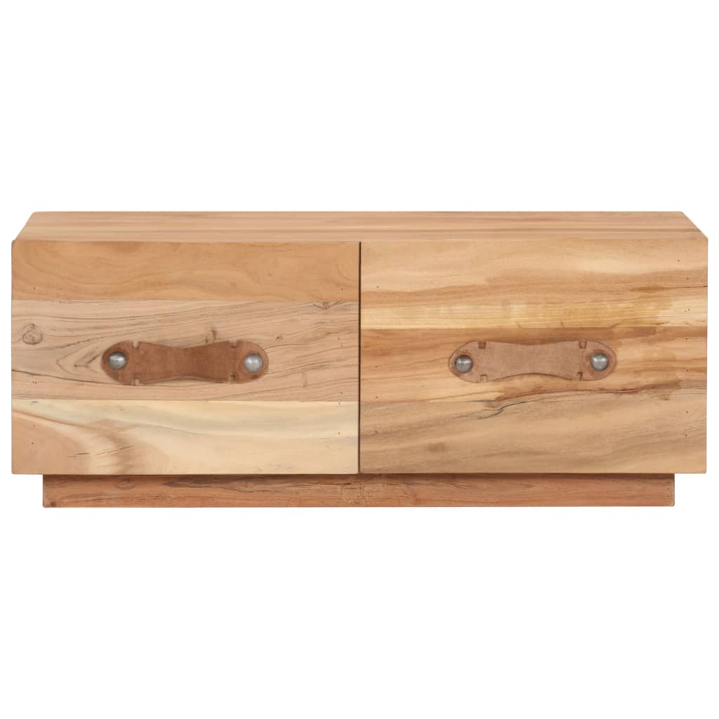 Tavolino da Salotto 90x50x35 cm in Legno Massello di Recupero 287890