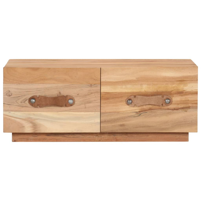 Tavolino da Salotto 90x50x35 cm in Legno Massello di Recupero 287890