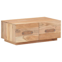 Tavolino da Salotto 90x50x35 cm in Legno Massello di Recupero 287890