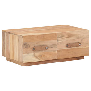 Tavolino da Salotto 90x50x35 cm in Legno Massello di Recupero 287890