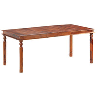 Tavolo da Pranzo 180x90x76 cm in Legno Massello 288115