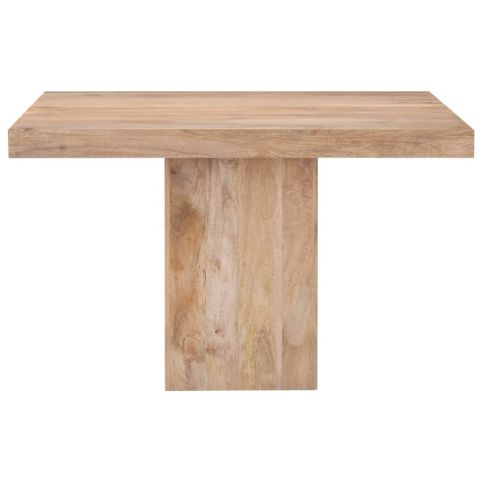 vidaXL Tavolo da Pranzo 120x120x77 cm in Legno Massello di Mango