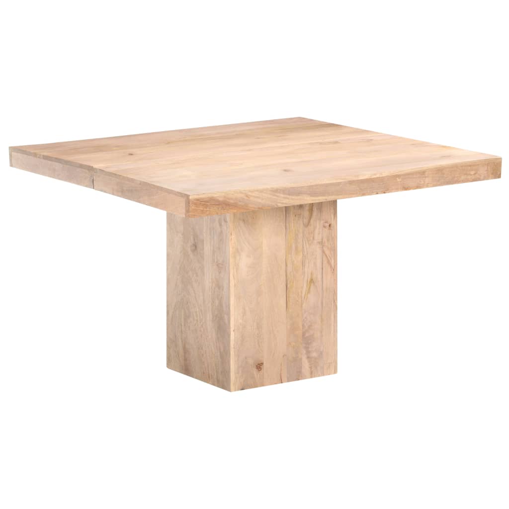 vidaXL Tavolo da Pranzo 120x120x77 cm in Legno Massello di Mango