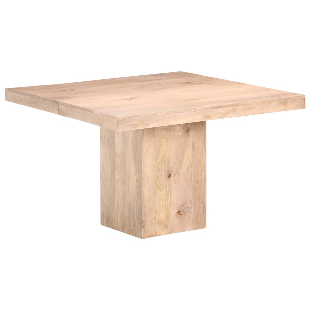 vidaXL Tavolo da Pranzo 120x120x77 cm in Legno Massello di Mango
