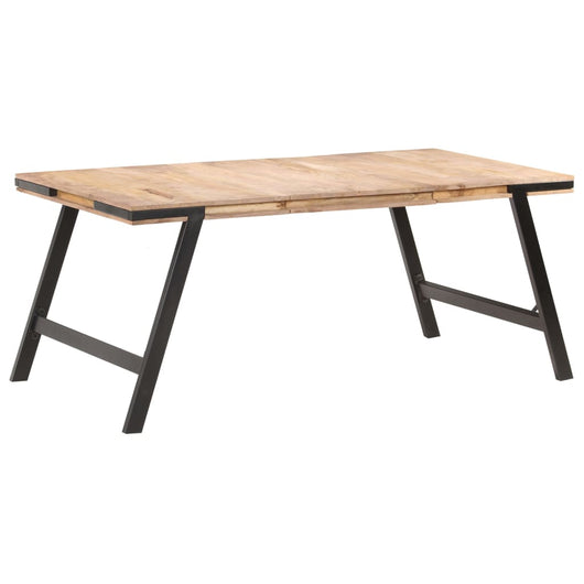 Tavolo da Pranzo 180x90x76 cm in Legno Massello di Mango  cod mxl 16300