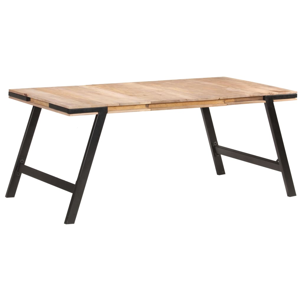 Tavolo da Pranzo 180x90x76 cm in Legno Massello di Mango  cod mxl 16300