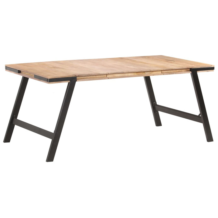 Tavolo da Pranzo 180x90x76 cm in Legno Massello di Mango  cod mxl 16300