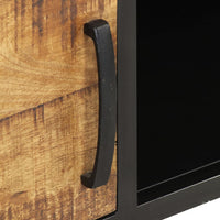 Tavolino da Salotto 105x50x35 cm in Legno di Mango Grezzo cod mxl 25138