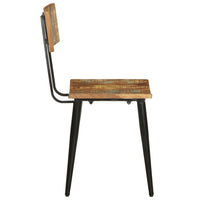 Sedie da Pranzo 2 pz in Legno Massello di Recupero 287901