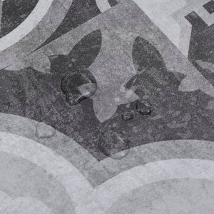 Listoni Pavimenti Non Autoadesivi PVC 5,26mÂ² 2mm Motivo Grigio