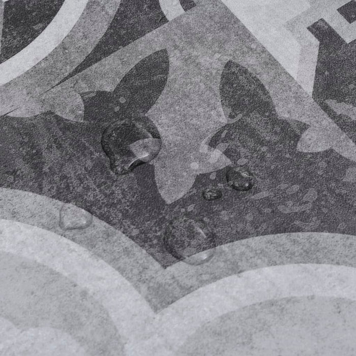 Listoni Pavimenti Non Autoadesivi PVC 5,26mÂ² 2mm Motivo Grigio