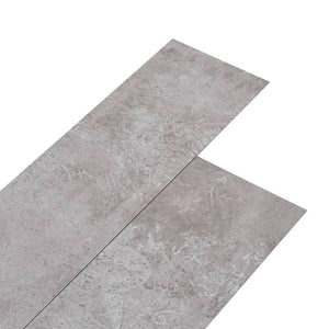 Listoni Pavimento PVC 5,02 mÂ² 2 mm Autoadesivi Grigio Terracod mxl 127436
