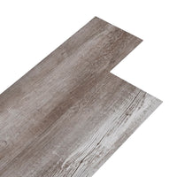 Listoni Pavimento in PVC 5,02 m² 2 mm Autoadesivi Legno Marrone 146601