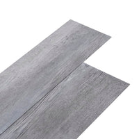 Listoni Pavimento in PVC 5,02 mÂ² 2 mm Autoadesivi Legno Grigio cod mxl 53571