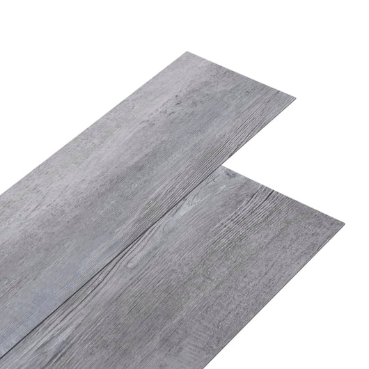 Listoni Pavimento in PVC 5,02 mÂ² 2 mm Autoadesivi Legno Grigio cod mxl 53571
