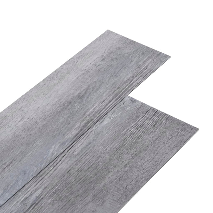 Listoni Pavimento in PVC 5,02 mÂ² 2 mm Autoadesivi Legno Grigio cod mxl 53571
