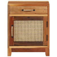 Comodino 40x30x50 cm in Legno Massello di Recupero 288094