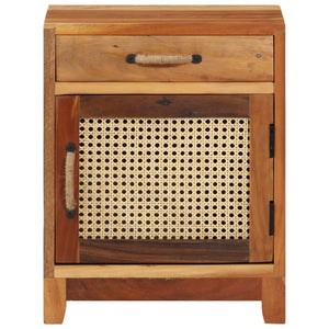 Comodino 40x30x50 cm in Legno Massello di Recupero 288094