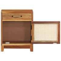 Comodino 40x30x50 cm in Legno Massello di Recupero 288094