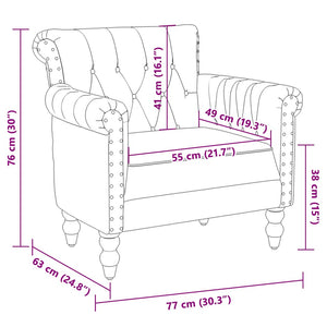 Poltrona Nera in Vera Pelle di Capra 288288