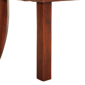 Sedie da Pranzo 2 pz Marroni in Vera Pelle di Capra cod mxl 8707