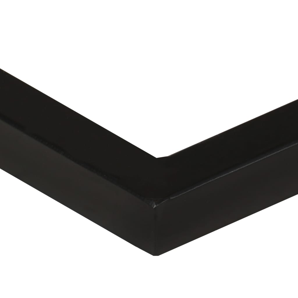 Tavolino Laterale a Forma di U 45x30x61 cm in Massello Acacia