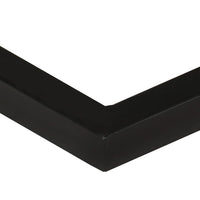 Tavolino Laterale a Forma di U 45x30x61 cm in Massello di Mango cod mxl 18570