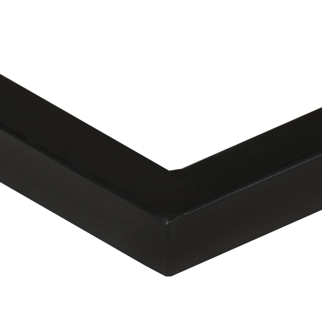 Tavolino Laterale a Forma di U 45x30x61 cm in Massello di Mango 289091