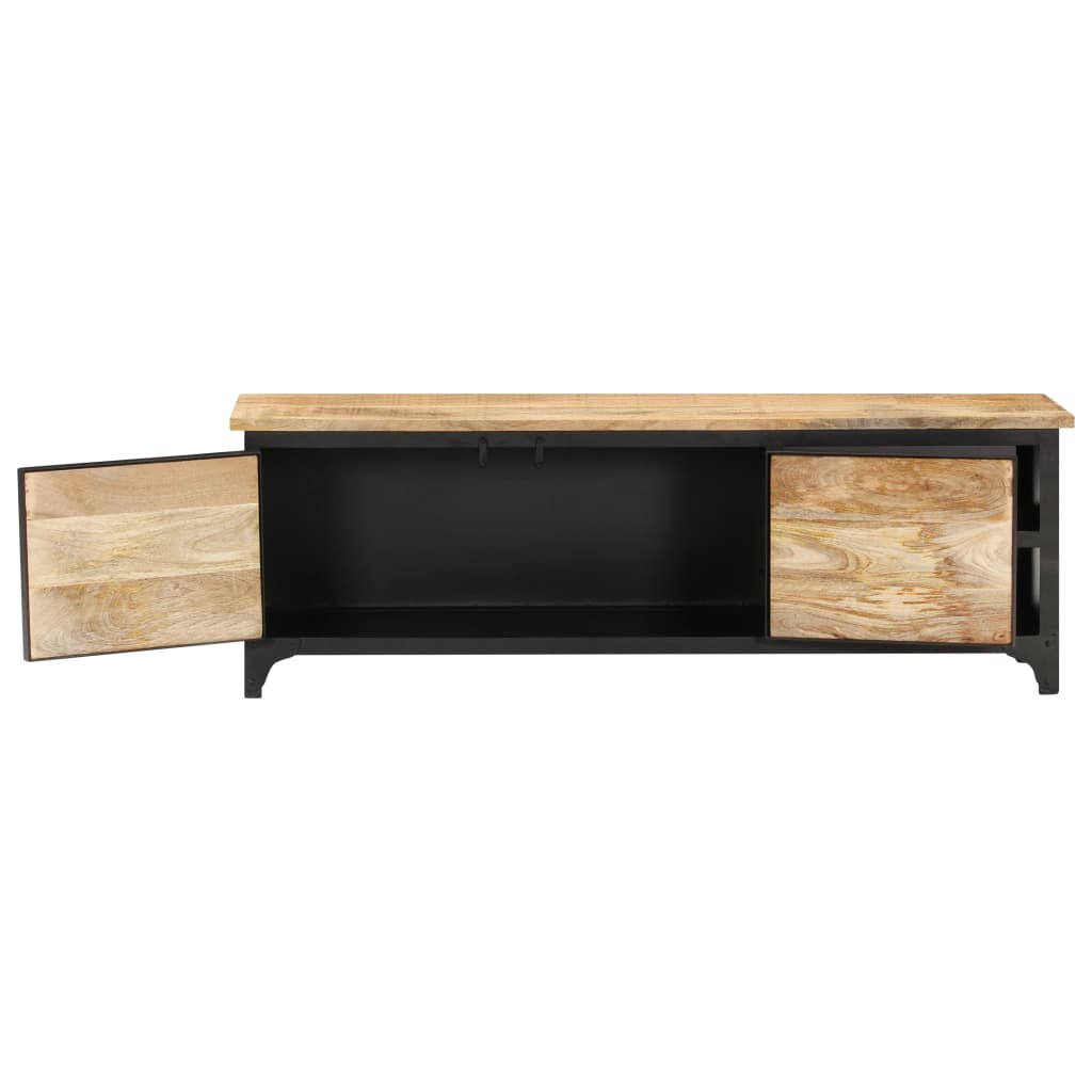 Mobile Porta TV 120x30x40 cm in Legno Massello di Mango cod mxl 27207