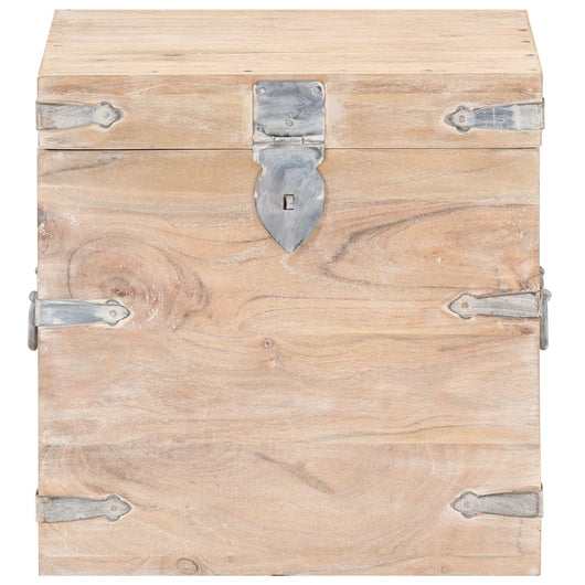 Baule 40x40x40 cm in Legno Massello di Acacia 289640