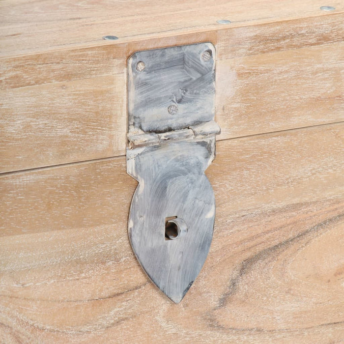 Baule 40x40x40 cm in Legno Massello di Acacia 289640