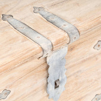 Baule 40x40x40 cm in Legno Massello di Acacia 289646