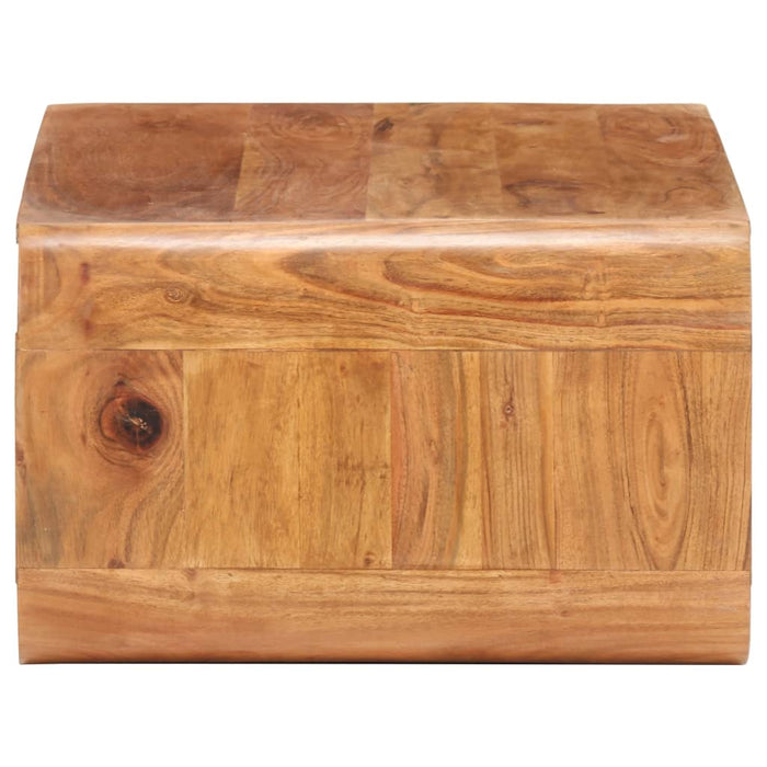 Tavolino da Salotto 90x50x30 cm in Legno Massello d'Acacia 289651