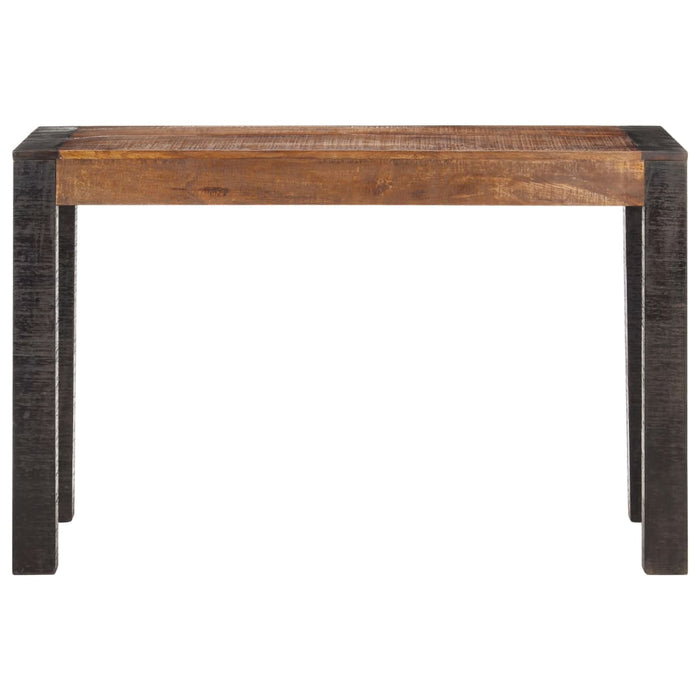 Tavolo da Pranzo 120x60x76 cm in Legno Massello di Mango Grezzo 289653