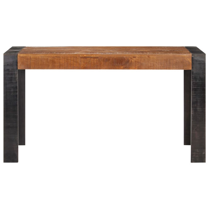Tavolo da Pranzo 140x70x76 cm in Legno Massello di Mango Grezzo 289655
