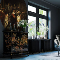 WallArt Cerchio Carta da Parati The Night Watch 142,5 cm 440354