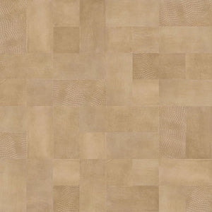 WallArt Piastrelle in Pelle Lugard Marrone Vintage 32 pz