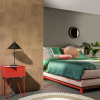 WallArt Piastrelle in Pelle Lugard Marrone Vintage 32 pz