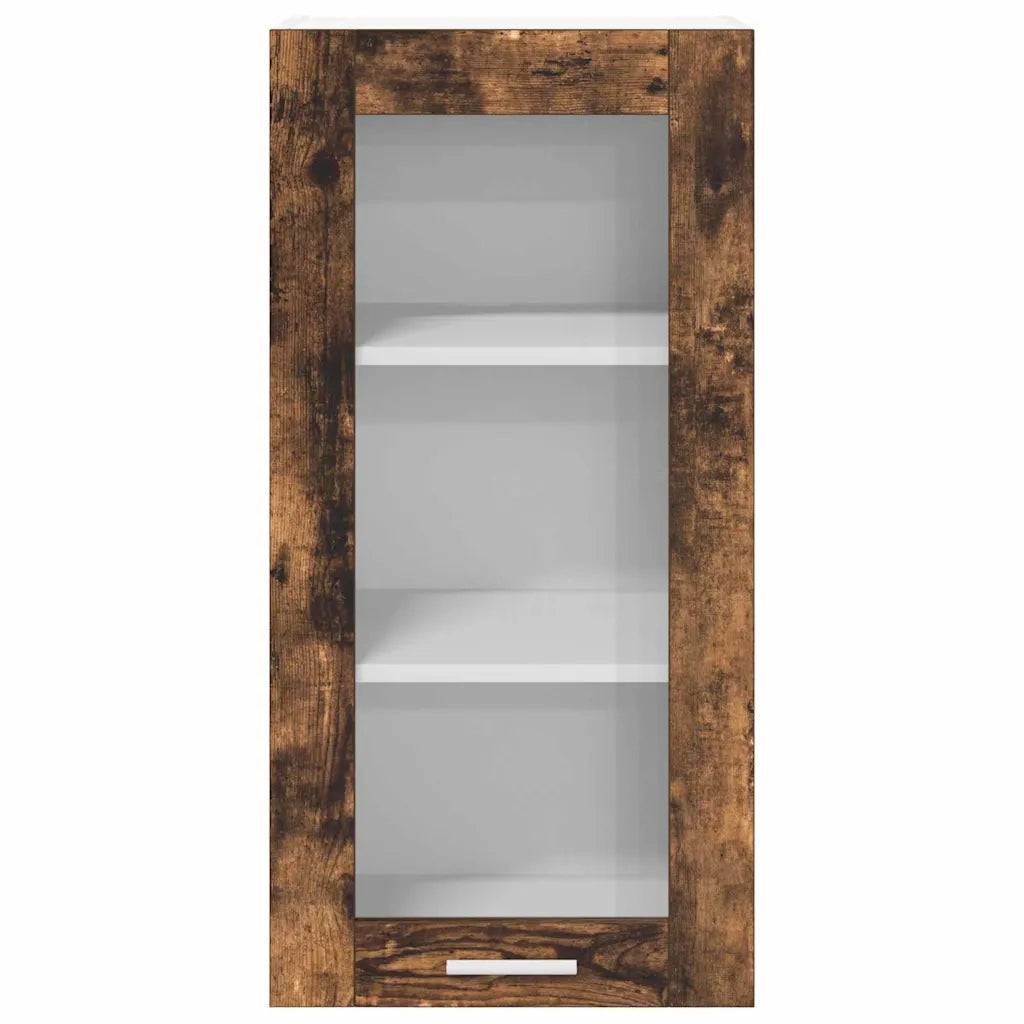 Armadio pensile Rovere fumé 40 x 31 x 80 cm Legno multistrato