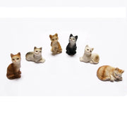 GATTI PRESEPE MODELLISMO BERTONI RESINA PEZZI6 CM3,5X2