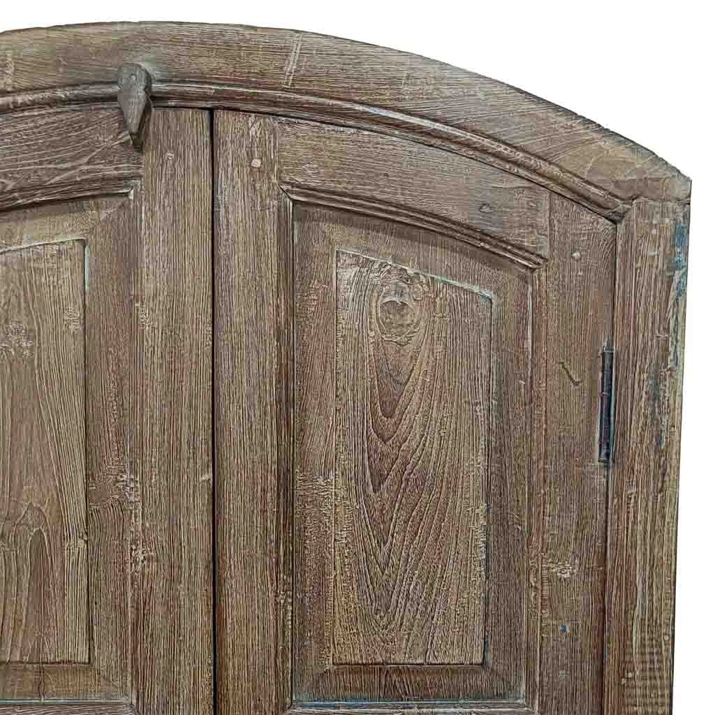 Armadio in legno fatto a mano 90-100x37x170-195h cm