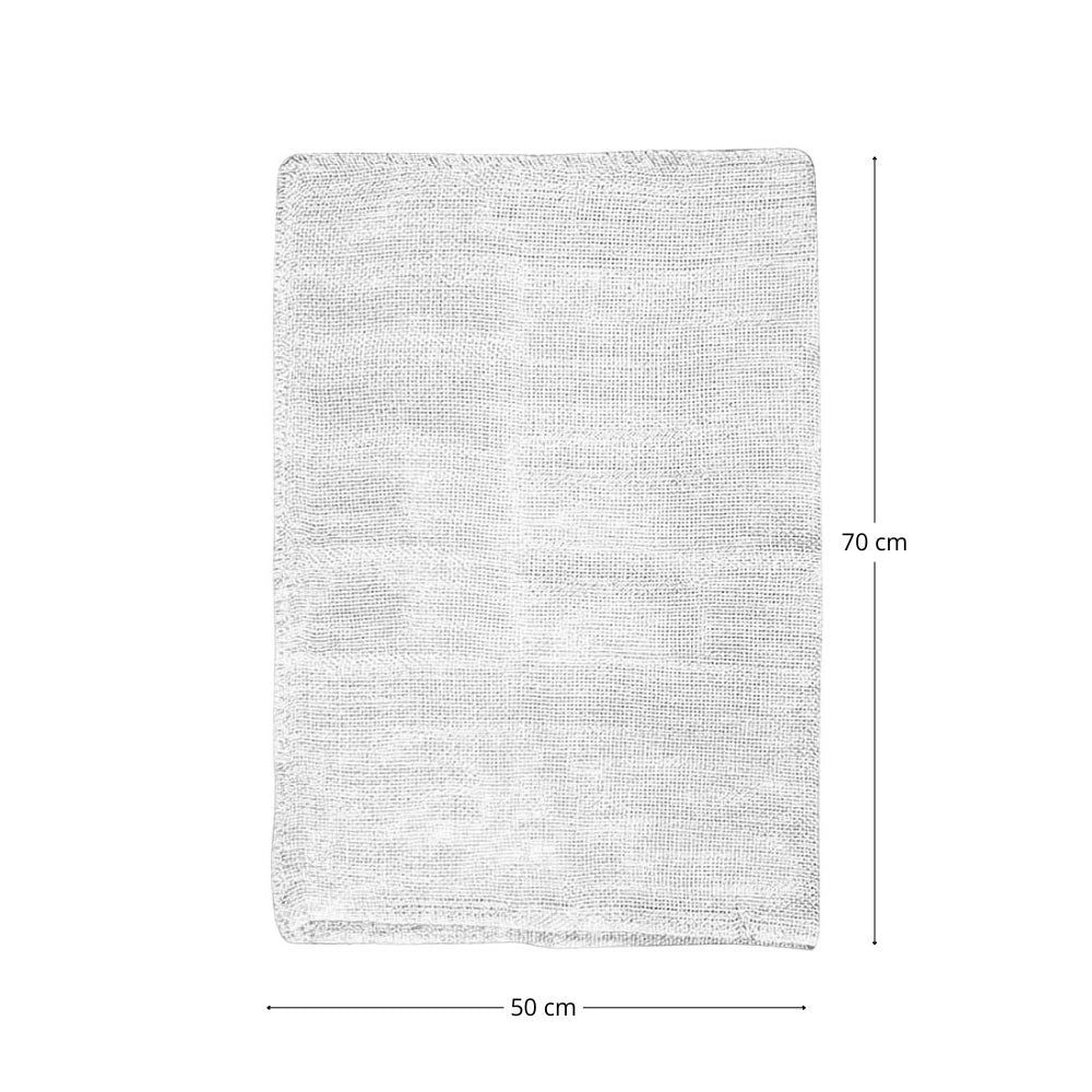 Sacco juta 50 cm x h 70 cm resistente e riutilizzabile set da 5 pezzi