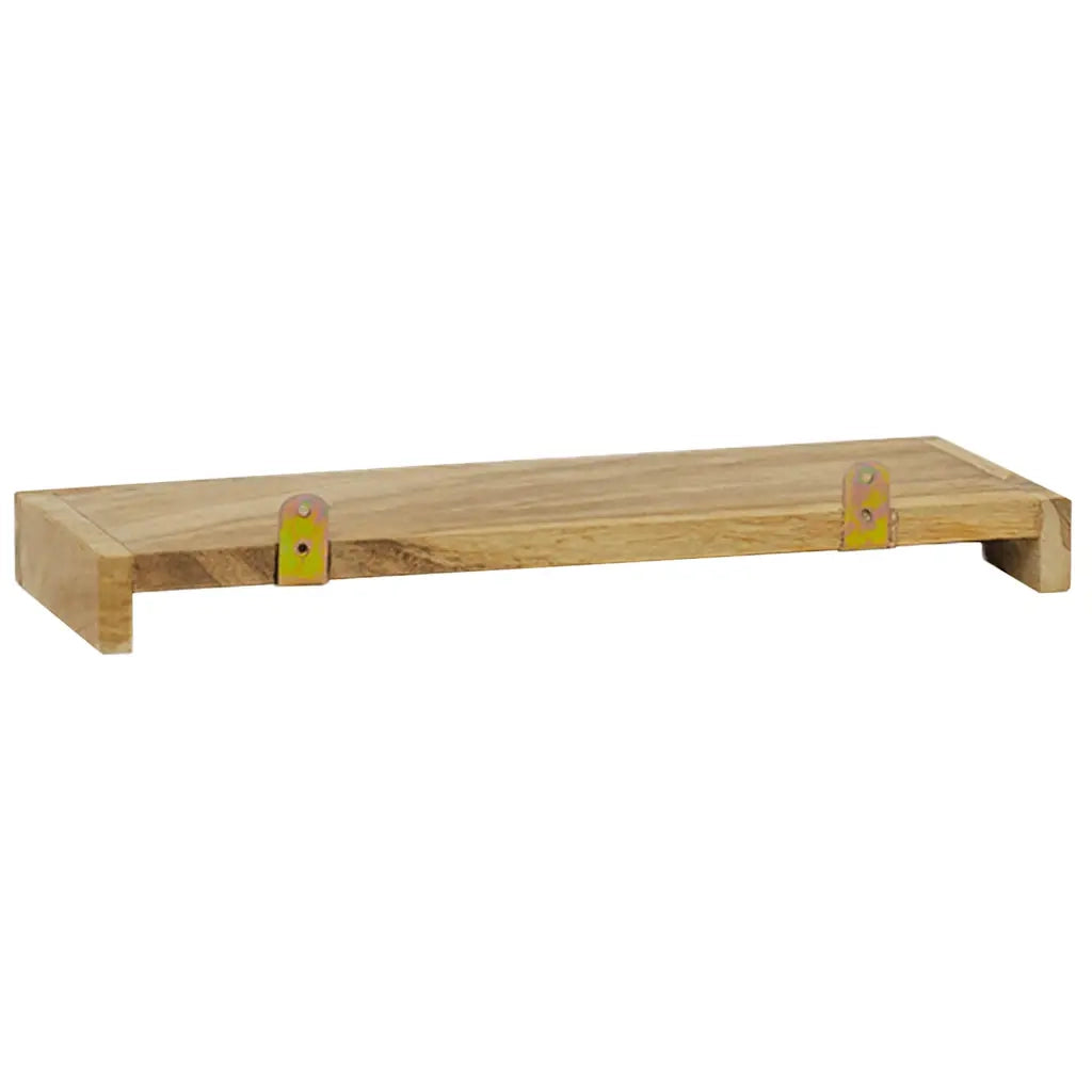 Mensole da Parete 2 pz 40x15x6 cm in Legno Massello di Teak cod mxl 64127