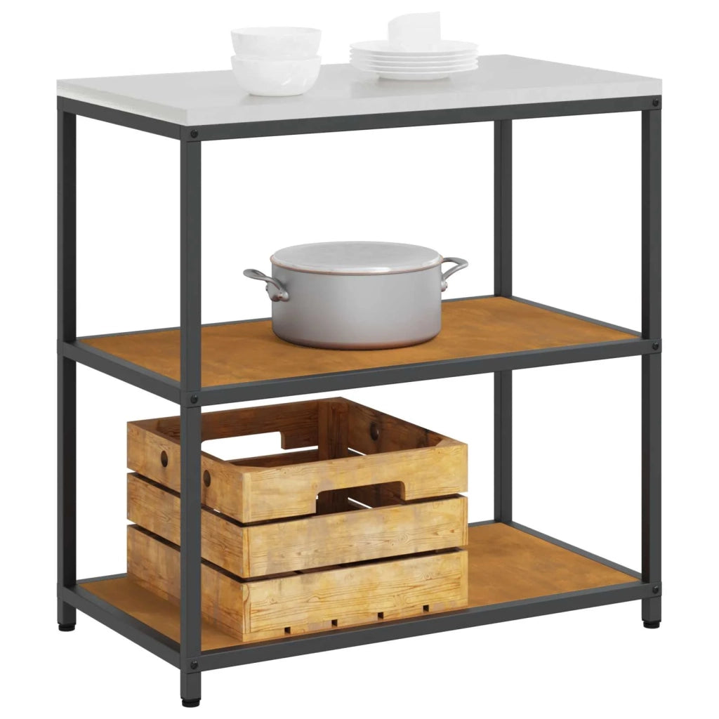 Unità di Scaffali per Cucina HATTEM Ruggine 90 x 50 x 92 cm 874960