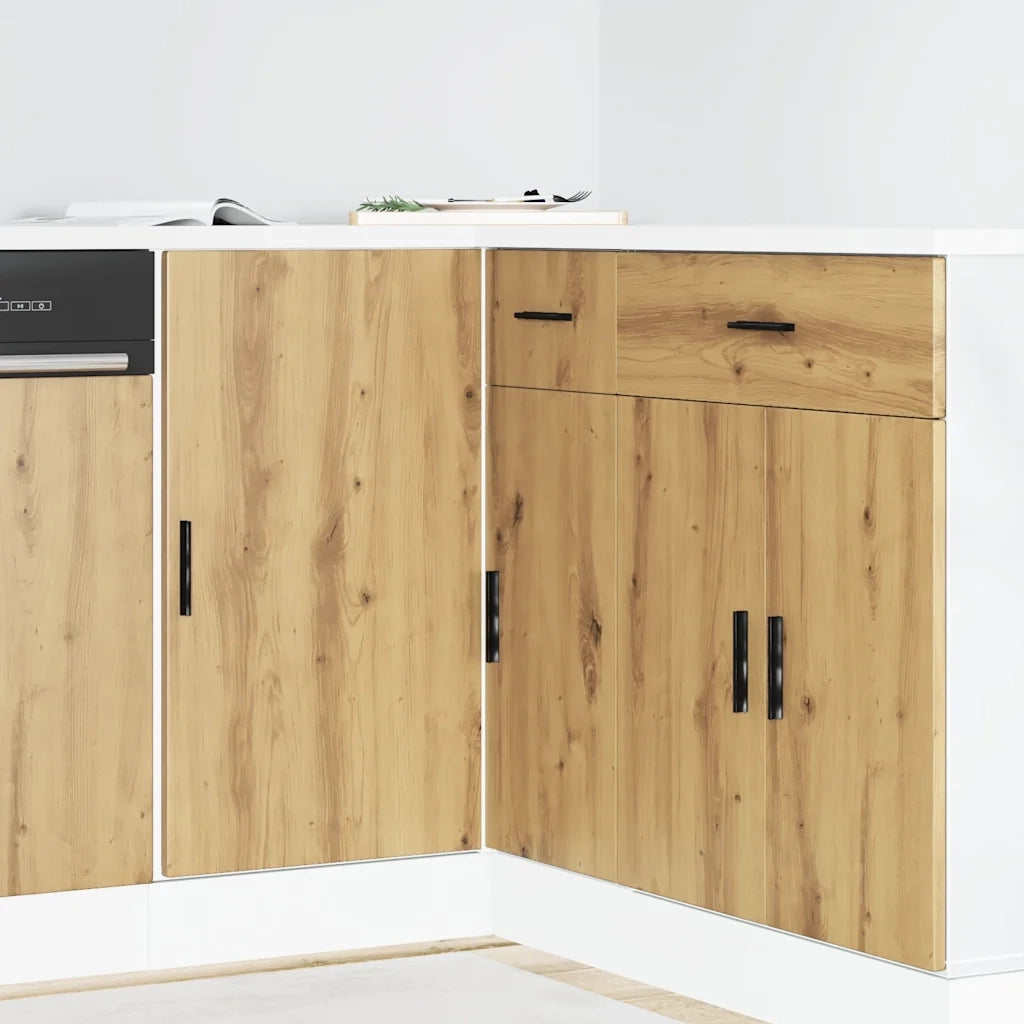Mobile base da cucina Â“LyonÂ” Rovere Artigianale