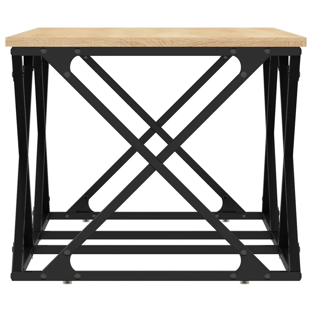 Tavolino da Salotto Rovere Sonoma 100x49x40cm Legno Multistrato 835360