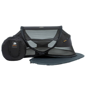 DERYAN Lettino da Viaggio Pop-up Baby Luxe con Zanzariera Nero 437025