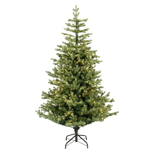 Albero natale addobbato amicasa 9670065 geneva verde