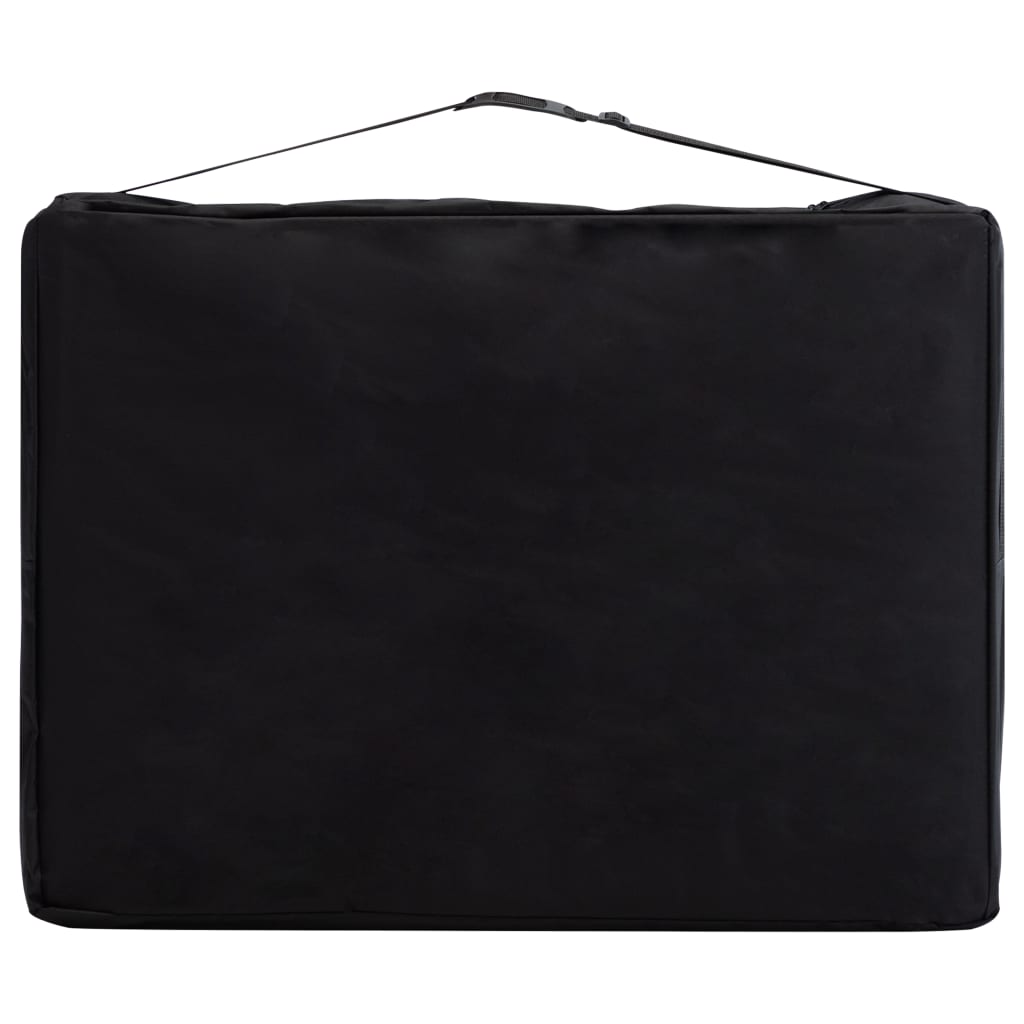 Lettino da massaggio pieghevole Lettino da massaggio Panca Divano Terapia estetica Portatile professionale Shiatsu Reiki 2 zone Legno Rosa 02_0001817